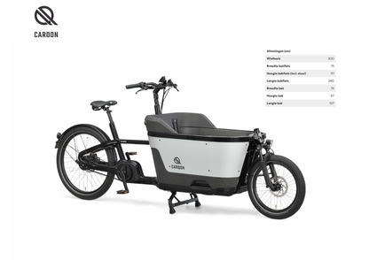 Carqon Cruise Smart Enviolo 1x545Wh