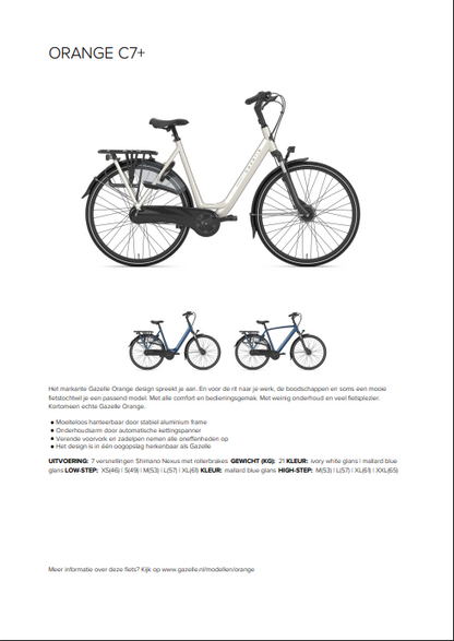 Gazelle Orange C7+