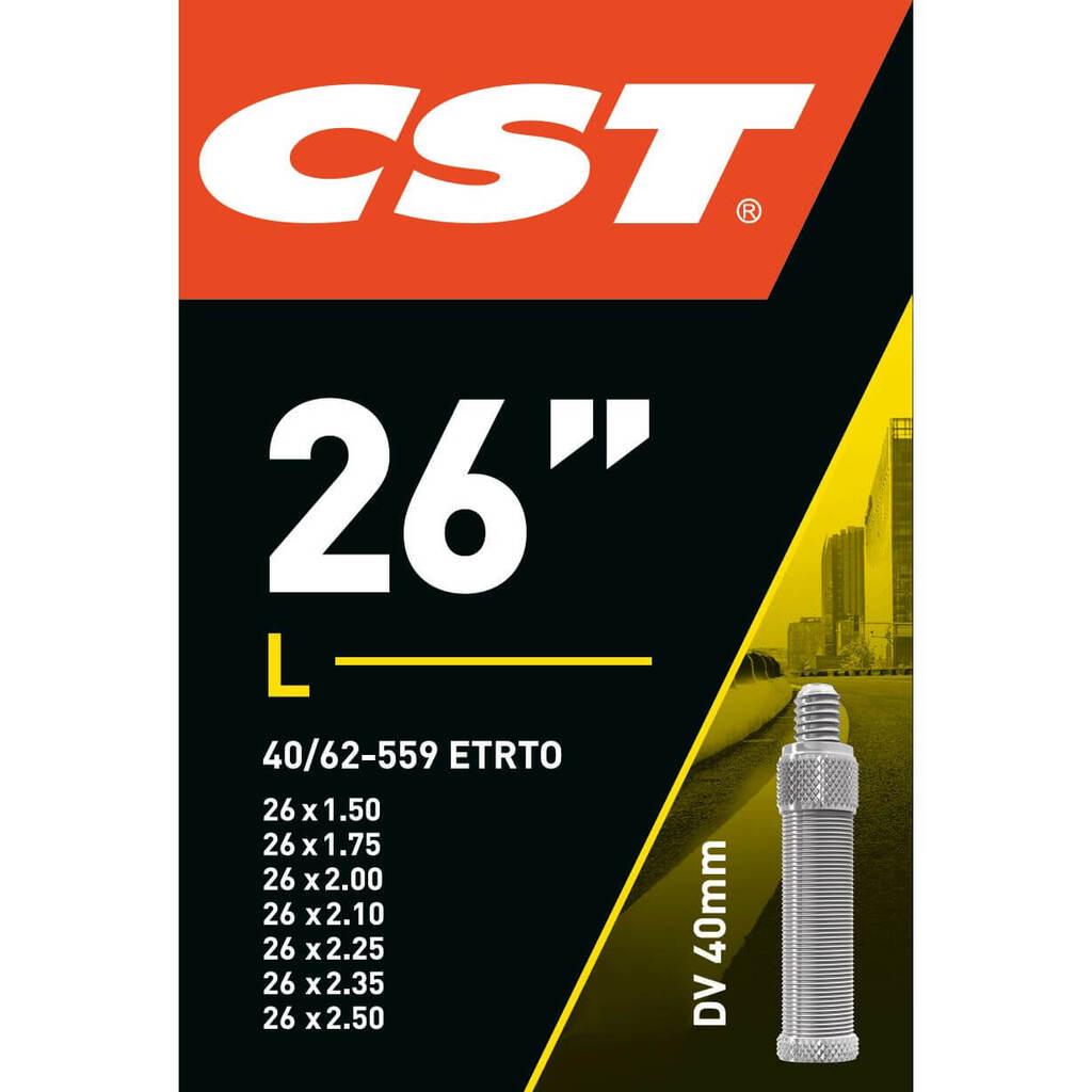 CST Binnenband 26" DV 40mm Normaal/Hollands ventiel